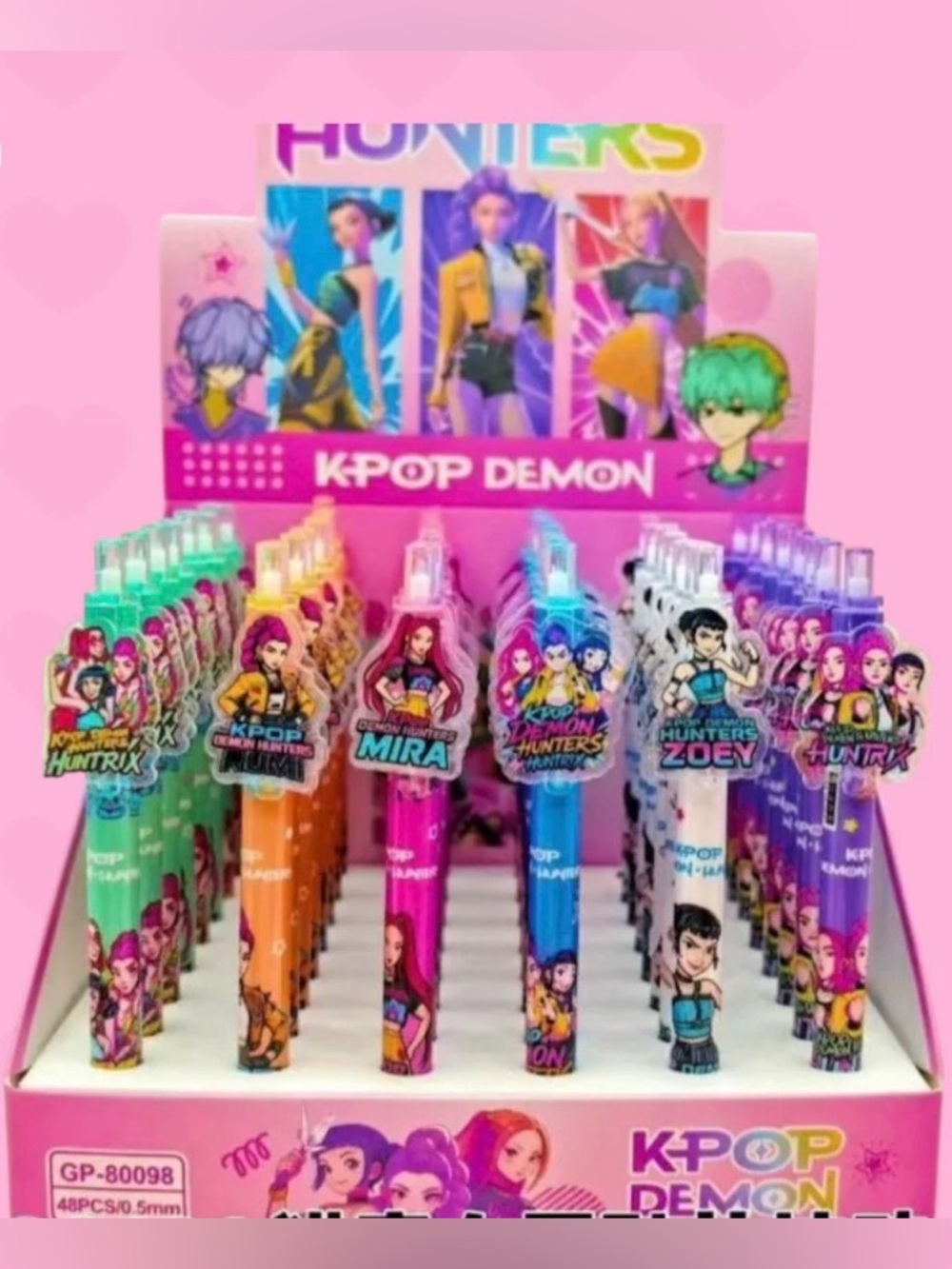 Kpop Demon Hunters Pens Set of 6